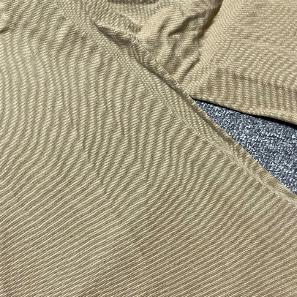 G.H. Bass & Co. Canvas Cargo Pants 38x32 Tan Khaki Cotton Workwear Outdoor - Picture 9 of 10